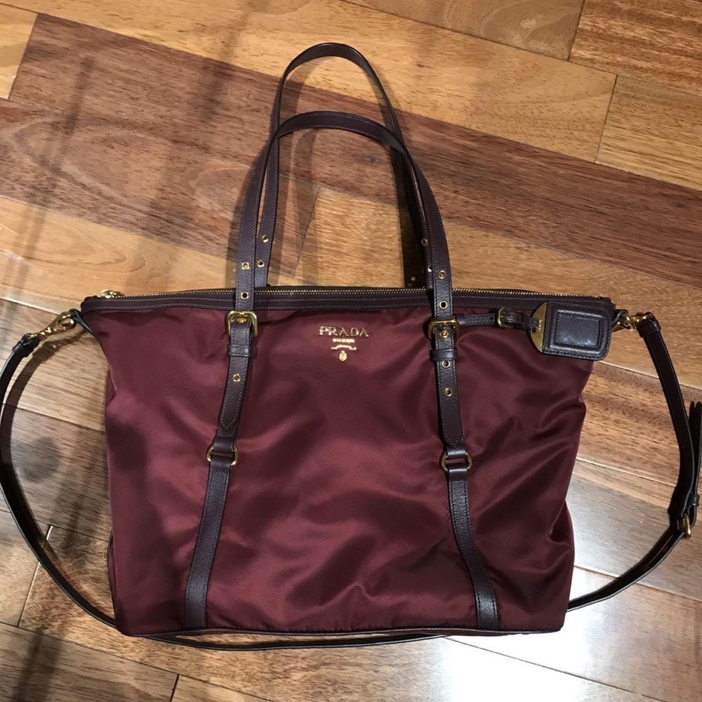 Prada - Burgundy Prada Bag